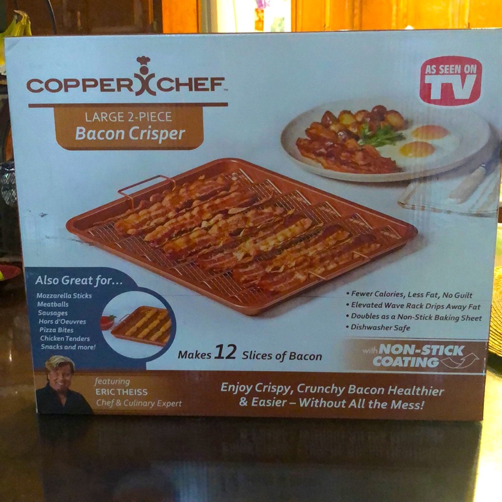 Bacon crisper copper chef